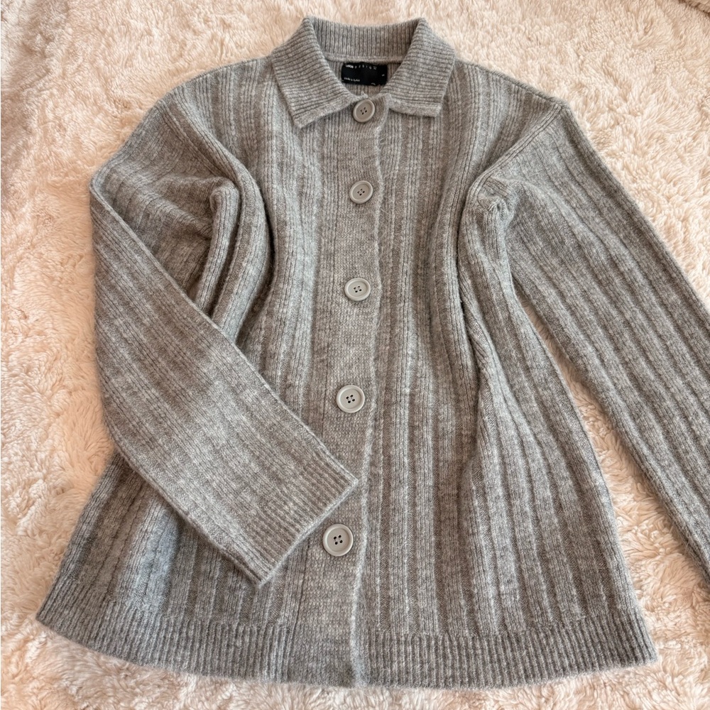 ASOS Design Cable Knit Ribbed Sweater
